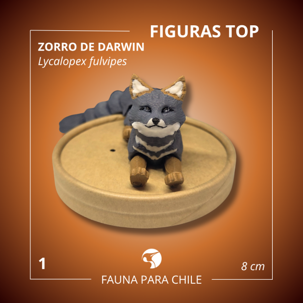Figuras 3D - Zorro de Darwin