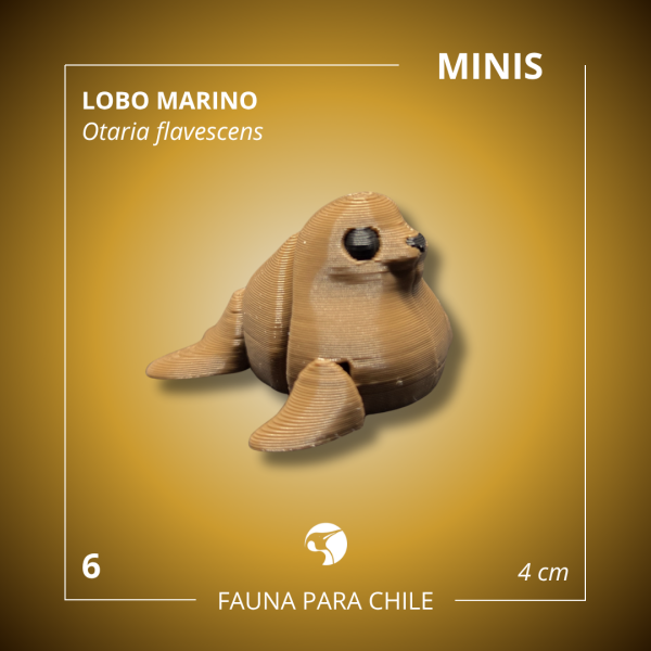 Figuras 3D - Mini Lobo Marino