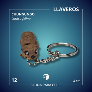 Figuras 3D - Llavero Chungungo