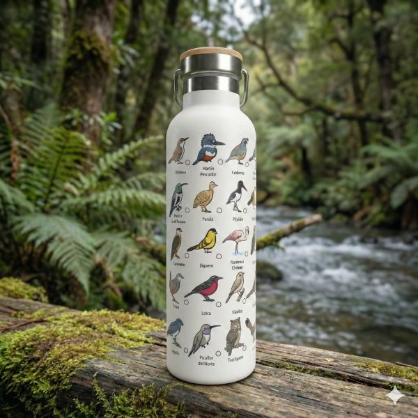 Segunda Edición - Botella Checklist Aves de Chile